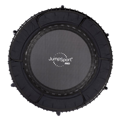 JumpSport 370 PRO Heavy Duty Lightweight 39 In Fitness Trampoline, Black (Used) - VMInnovations