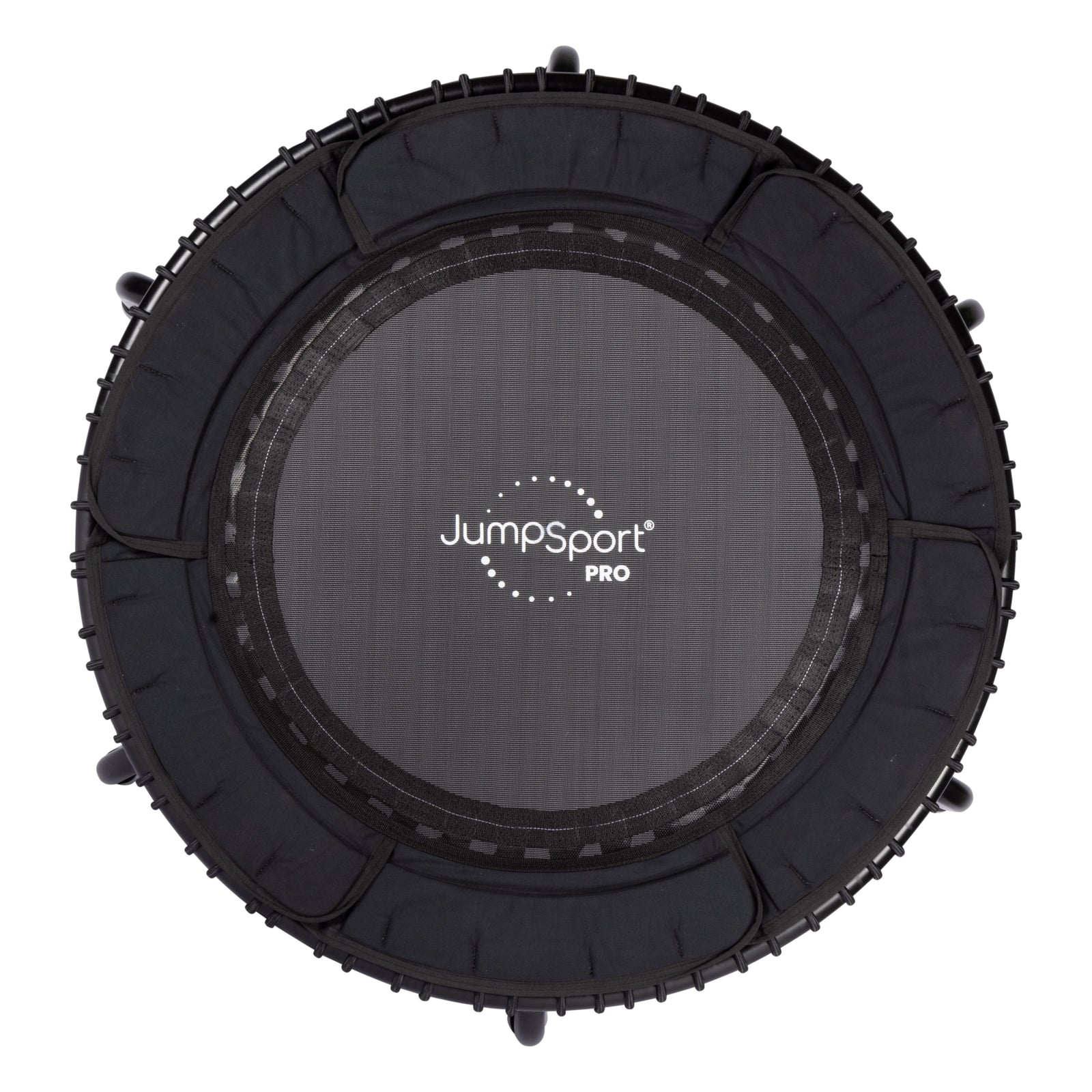 JumpSport 370 PRO Heavy Duty Lightweight 39" Fitness Trampoline, Black(Open Box) - VMInnovations