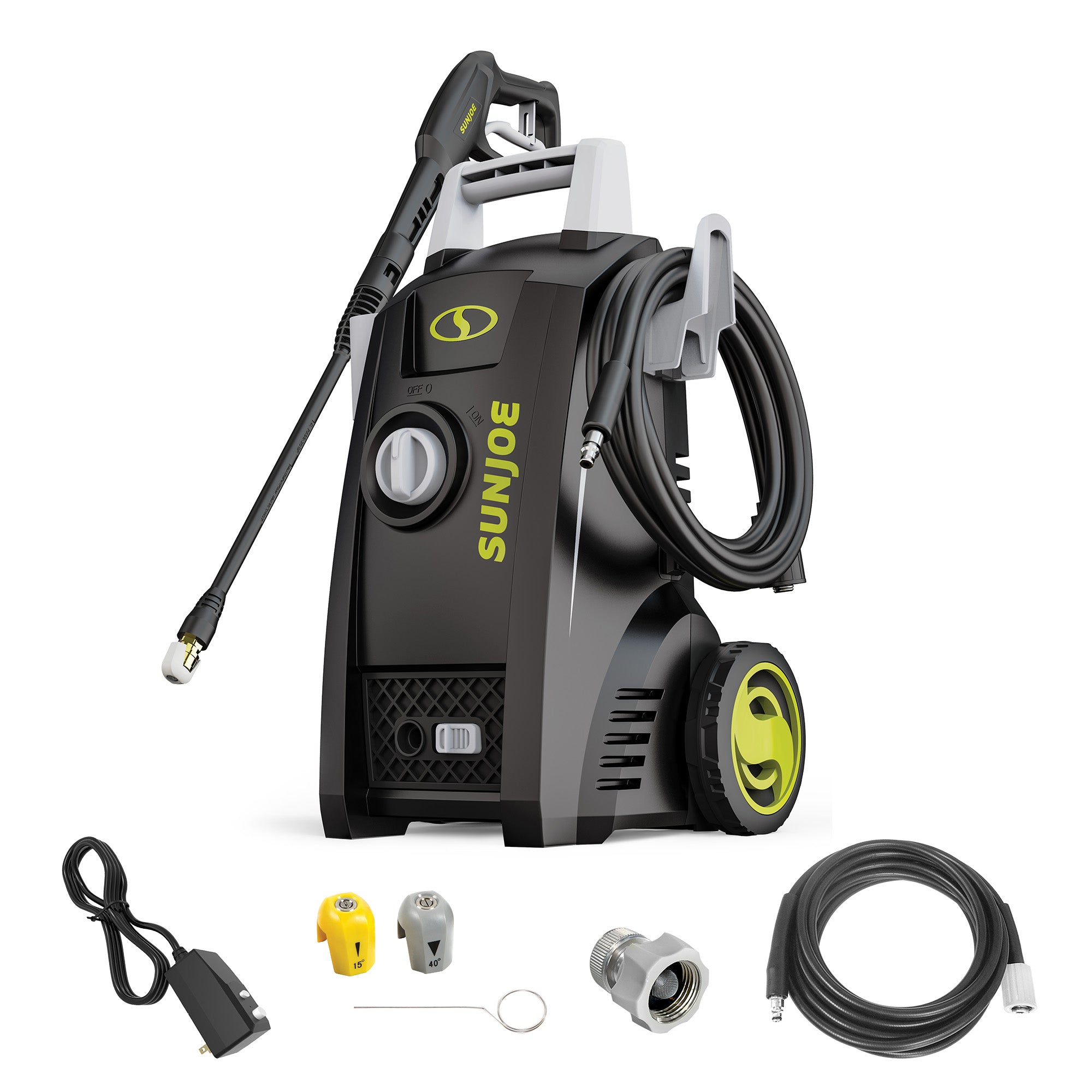 Sun Joe 11.5Amp 1450PSI 1.45GPM Electric Water Pressure Washer, Green (Open Box)