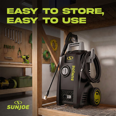 Sun Joe 11.5-Amp 1450 PSI 1.45 GPM Electric Water Pressure Washer, Green (Used)