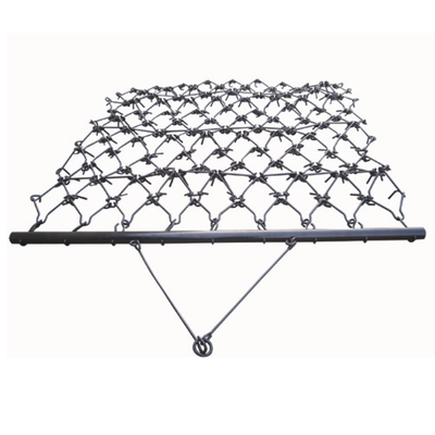 Field Tuff 4x4Ft Steel Durable Chain Rake Field Leveling ATV Drag Harrow (Used) - VMInnovations