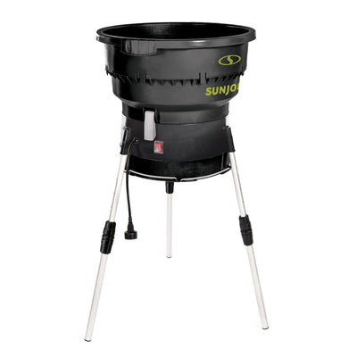 Sun Joe Electric Leaf Mulcher/Shredder 13 Amp w/ Adjustable Dial, Black (Used) - VMInnovations