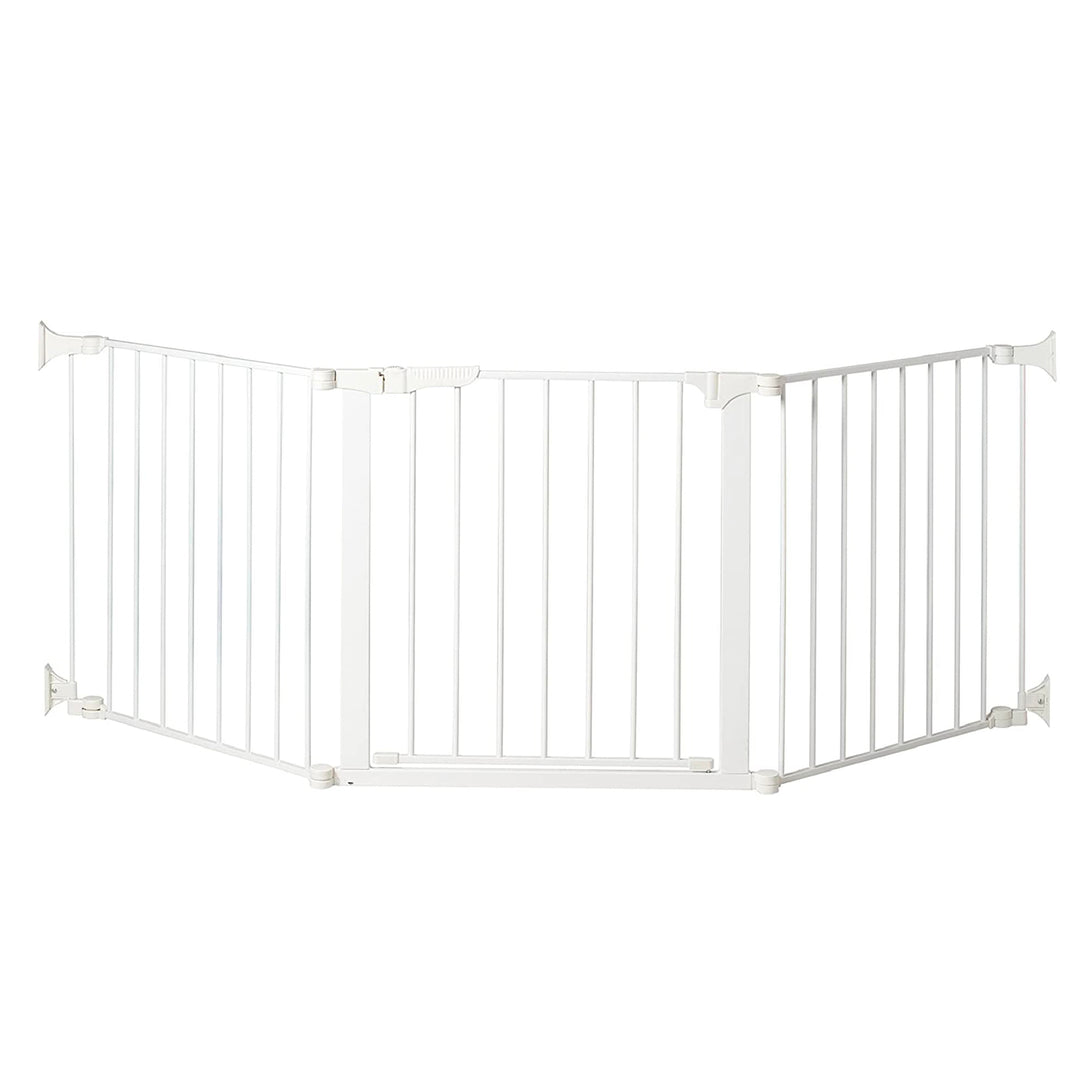 KidCo Custom Fit Auto Closing ConfigureGate Baby Gate with 30 Inch Door, White