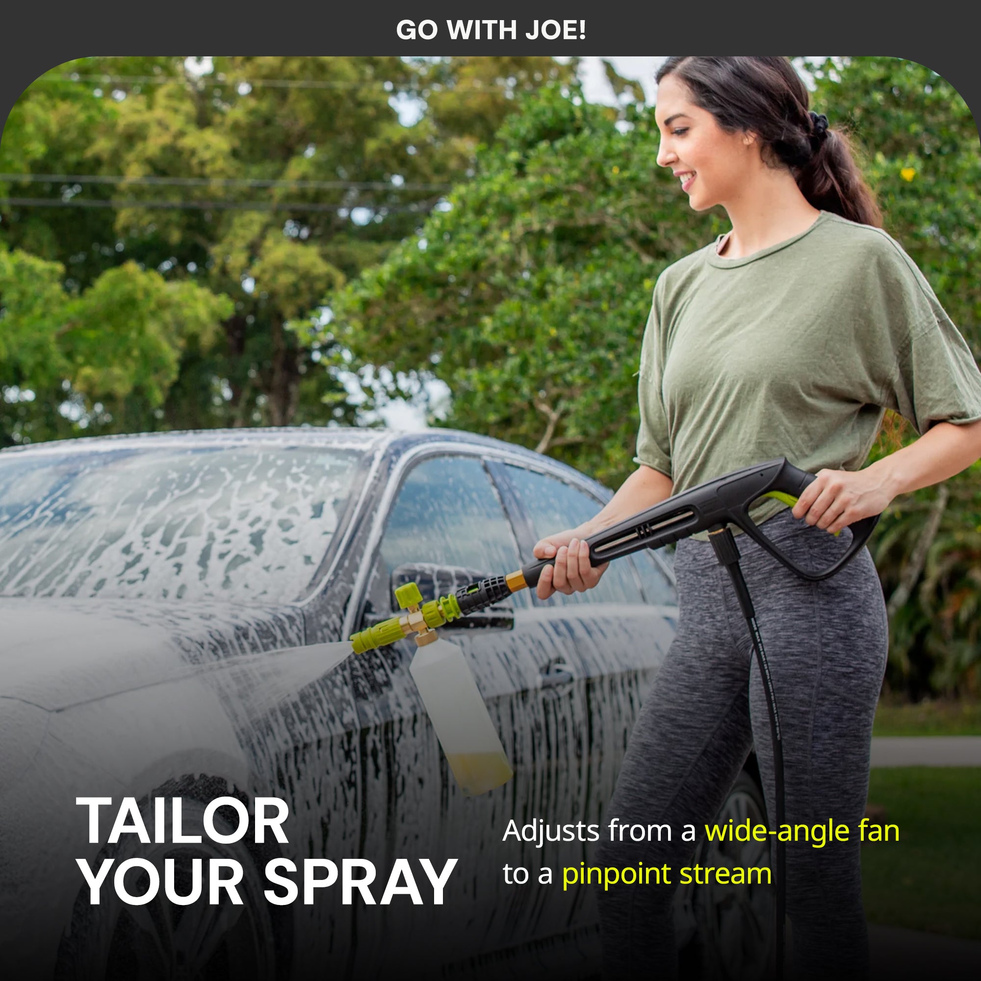 Sun Joe Foam Soap Spray Cannon for SPX Series Pressure Washers, 34 Oz, SPX-FC34