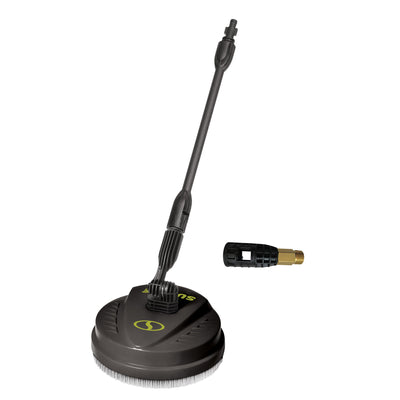 Sun Joe 10" Pressure Washer Attachment, Multi Surface, Green/Black (Open Box) - VMInnovations