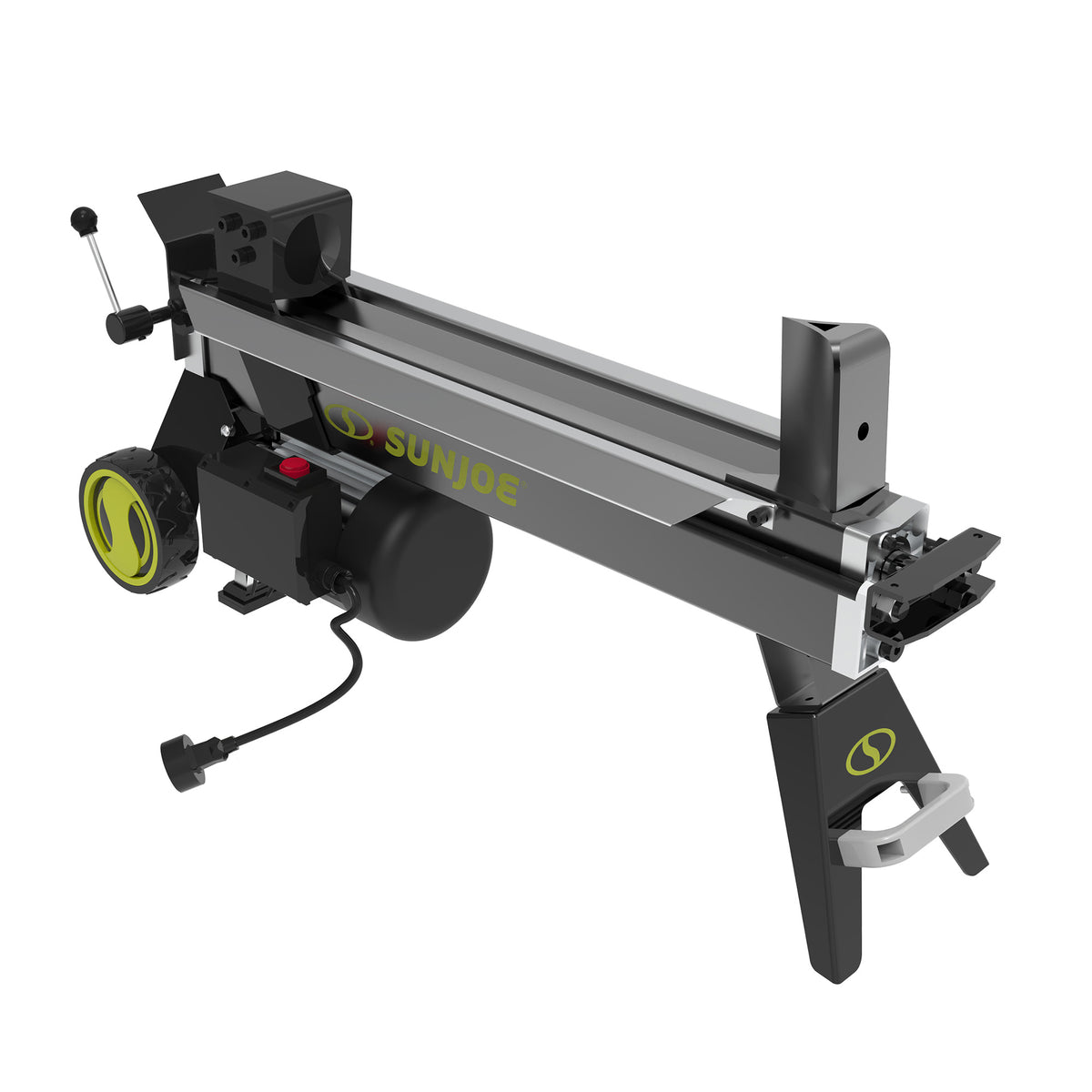 Sun Joe Electric Log Splitter with Hydraulic Ram, 5-Ton, 15 Amp Motor, LJ602E
