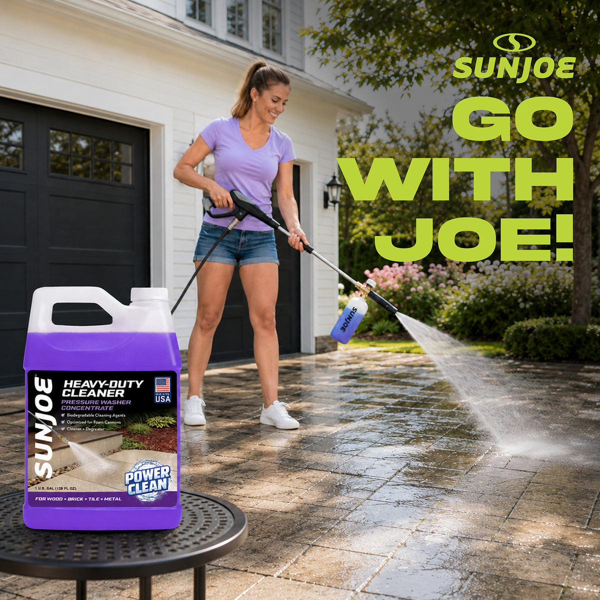 Sun Joe All-Purpose Pressure Washer Cleaner and Degreaser, 1 Gallon, SPX-APC1G