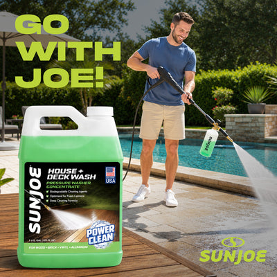 Sun Joe House & Deck All-Purpose Pressure Washer Concentrated Cleaner (Open Box) - VMInnovations