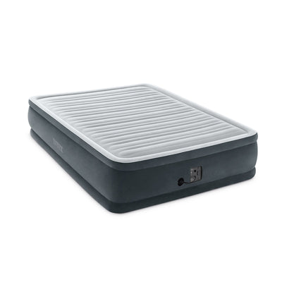 Intex Dura Beam Plus Series Elevated Mattress Airbed with Pump, Queen (5 Pack)