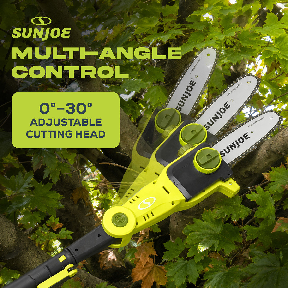 Sun Joe 24V Pole Chainsaw Electric Telescope Tree Trimmer, 24V-PS8-LTE (Used) - VMInnovations