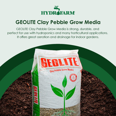 Geolite Gardening PH Neutral Draining Clay Pebbles, 45 lb Bag, Gray (Open Box)