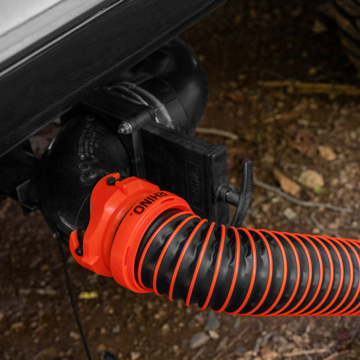 Camco RhinoEXTREME 20 Ft Sewer Hose Kit w/360 Degree Swivel Fitting (Open Box)