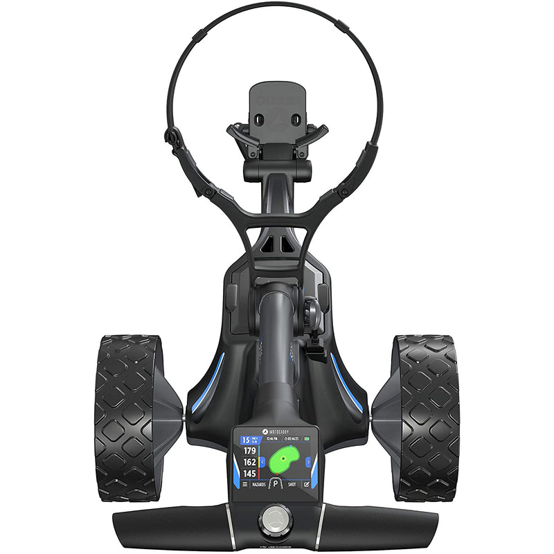 Motocaddy M5 GPS 3 Wheel Golf Electric Caddy with Carrying Golf Club Bag, Lime - VMInnovations