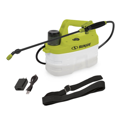 Sun Joe 4V Cordless Chemical Sprayer with 3W Motor and Battery, 1 Gal, SJ-APS-1G