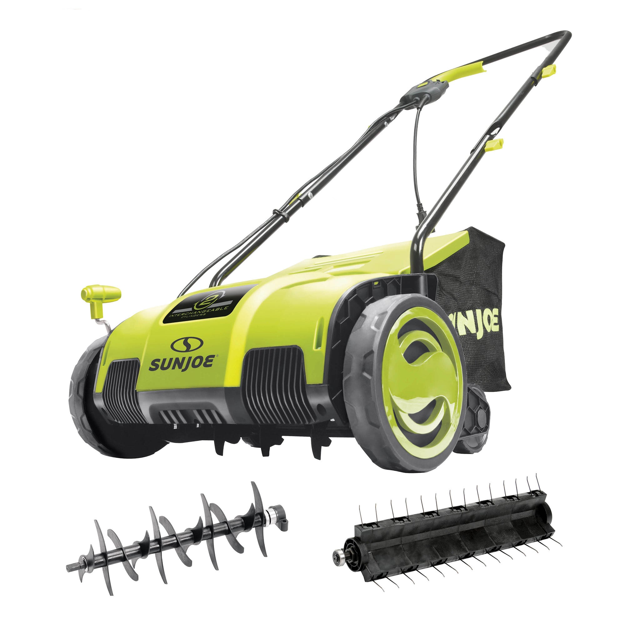 Sun Joe 12.6-Inch Electric Lawn Dethatcher and Scarifier, 12 Amp, AJ798E (Used) - VMInnovations