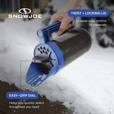 Snow Joe 3 Pack Handheld All-Season Multi-Purpose Spreader, 5 Pound Capacity