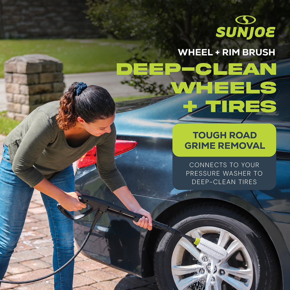 Sun Joe Auto Cleaning System, Pressure Washer Kit, Rotating Brush, SPX-ACS-MAX