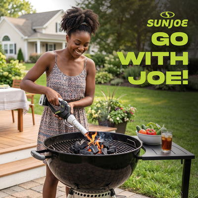 Sun Joe 24V Cordless Electric Fire Starter for Charcoal BBQ Grills (Used)
