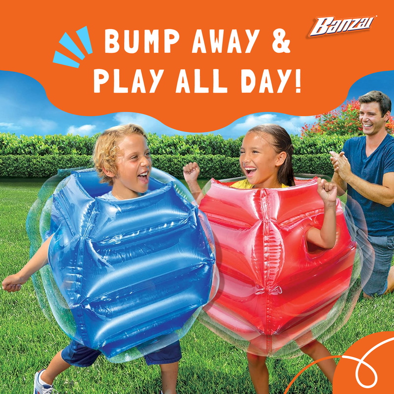 Banzai Battle Bop Combo Pack w/ Inflatable Gloves & Body Bumpers, 2 Pairs Each