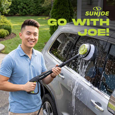 Sun Joe Car Cleaning Accessory Kit Pressure Washer Brush Set, CCK (Open Box)