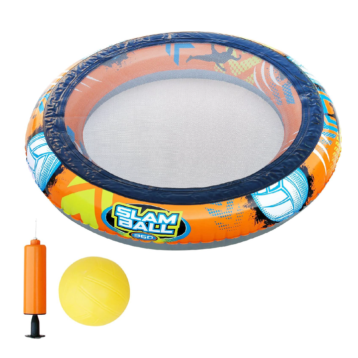 Banzai SLAM BALL 360 Inflatable Plastic High-Energy Pool or Lawn Game, Ages 8+