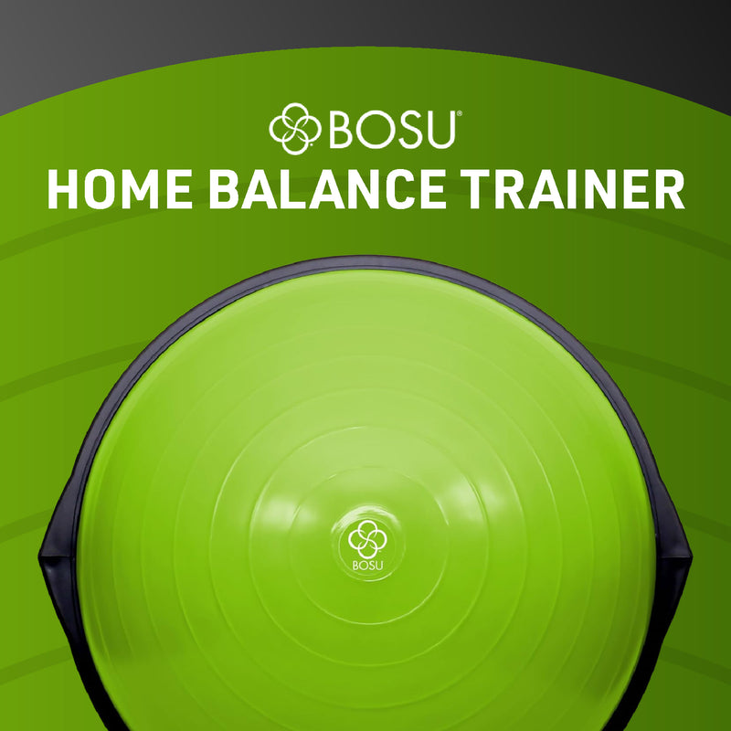 Bosu Multi Functional Home Gym 25" Original Balance Trainer Ball, Lime(Open Box)