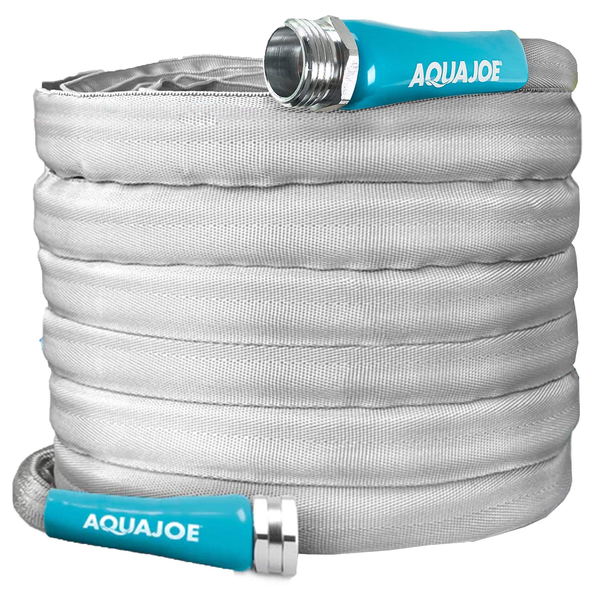 Aqua Joe Xtreme FiberJacket Garden Hose, Kink-Resistant, 50' x 1/2" (Used)