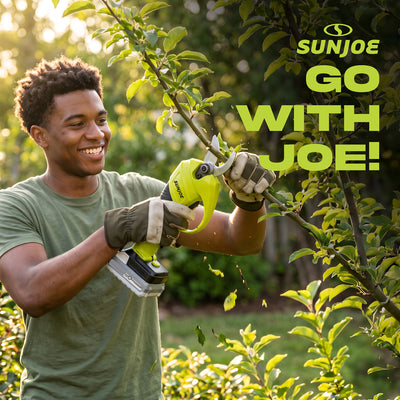 Sun Joe 24V Cordless Handheld Pruner with Battery and Charger, 80W (Open Box) - VMInnovations