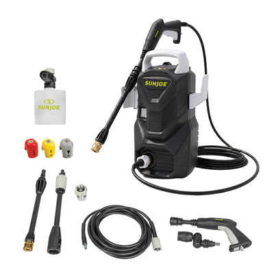 Sun Joe Electric Pressure Washer with Foam Cannon, 1500 PSI, 1.1 GPM (For Parts)