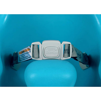 Bumbo Baby Infant Portable Foam Floor Seat with Play Top Tray Attachment, Blue