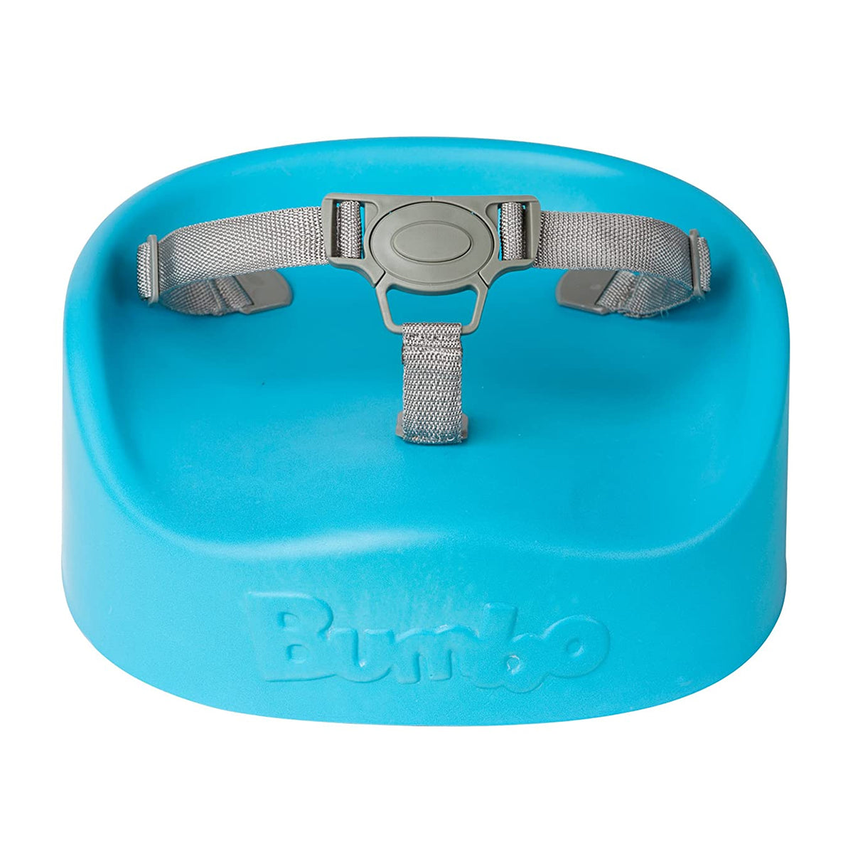 Bumbo Baby Childrens Toddler Infant Soft Dining Booster Seat, Blue (Open Box)