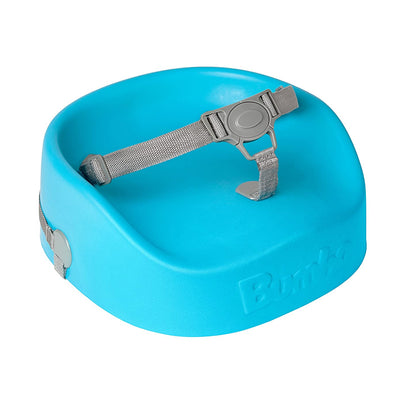 Bumbo Baby Childrens Toddler Infant Soft Dining Booster Seat, Blue (Open Box)