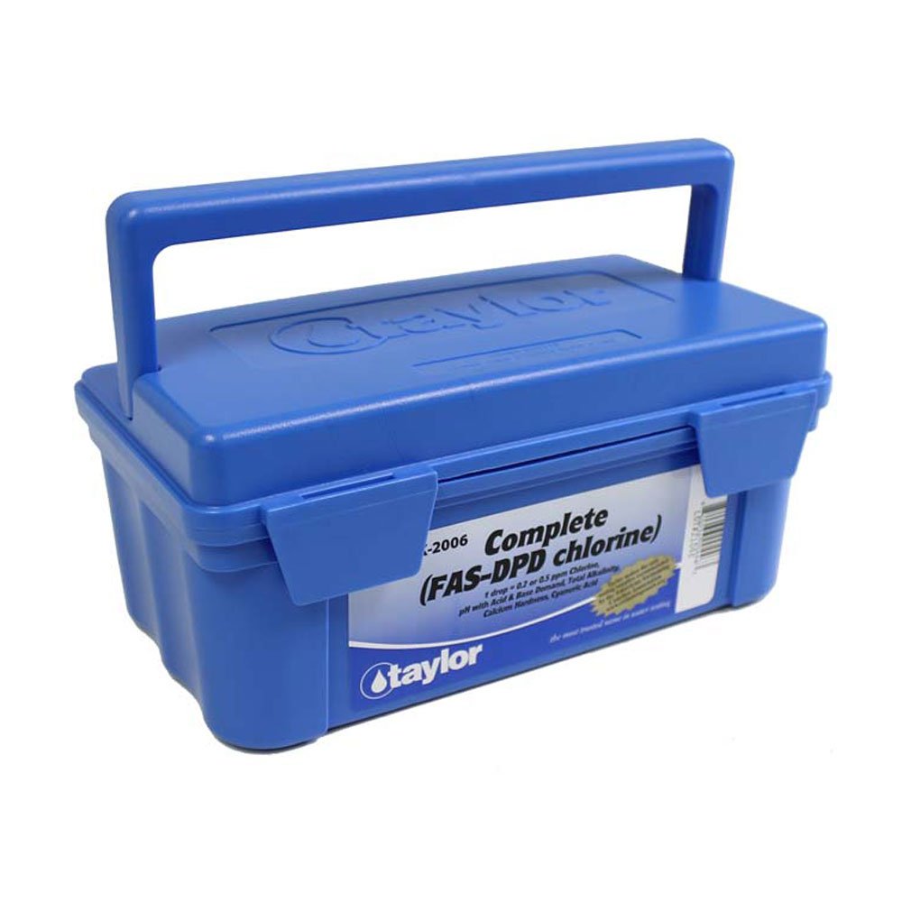 Taylor K2006 2000 Swimming Pool Chlorine pH Alkaline Water Test Kit (6 Pack) - VMInnovations