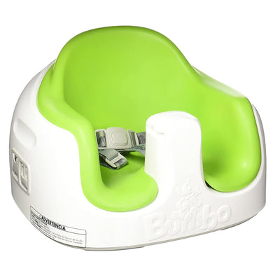 Bumbo Baby Toddler Adjustable Height 3-in-1 Non-Slip Booster Multi Seat, Lime - VMInnovations