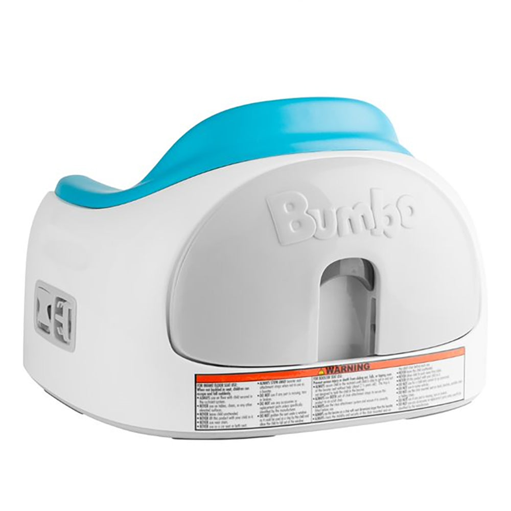 Bumbo Baby Toddler Adjustable Height 3-n-1 Non-Slip Booster Seat with Tray, Blue - VMInnovations