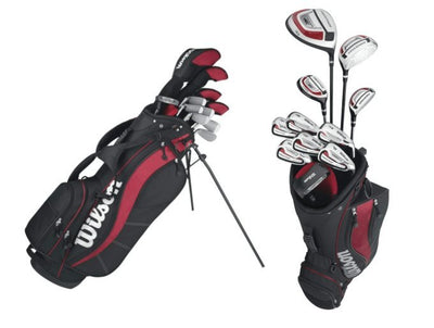 Wilson Prostaff CX Right Handed Mens Golf Club Set Bag