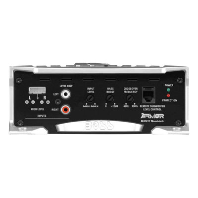 Boss AR2000M 2000 Watt 2 Ohm Mono Audio Amplifier and QPower 15" Sub Enclosure - VMInnovations