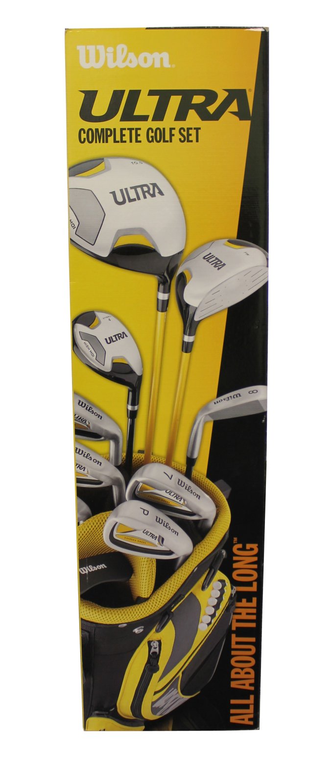 WILSON ULTRA Complete Package Left Handed Mens Golf Club Set w/ Bag - WGGC86500L