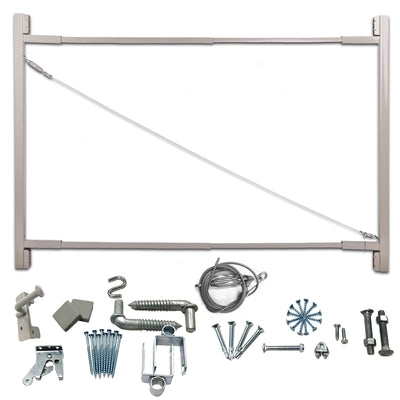 Adjust-A-Gate Steel Frame Gate Building Kit, 36"-72" Wide Up To 6' High (5 Pack)