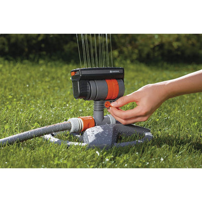 Gardena Outdoor ZoomMaxx Oscillating Sprinkler on Weighted Sled Base (4 Pack)