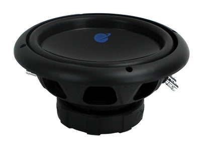 QPower Single 10 Inch Vented Shallow Sub Box & Planet Audio 1500 Watt Subwoofer