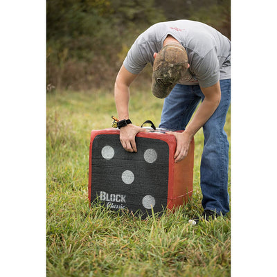 BLOCK 2 Sided Archery Target w/ Open Design & Easy Arrow Removal (Open Box)