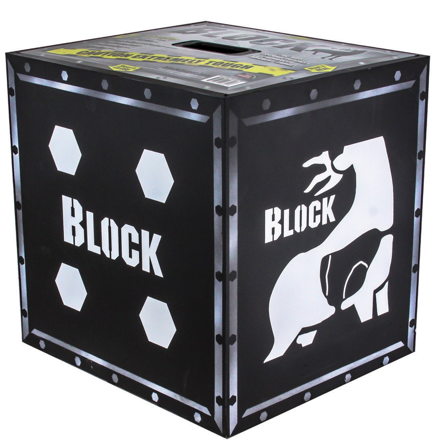 Field Logic B56105 BLOCK Vault Backyard Archery Hunting Bow and Arrow Box Target - VMInnovations