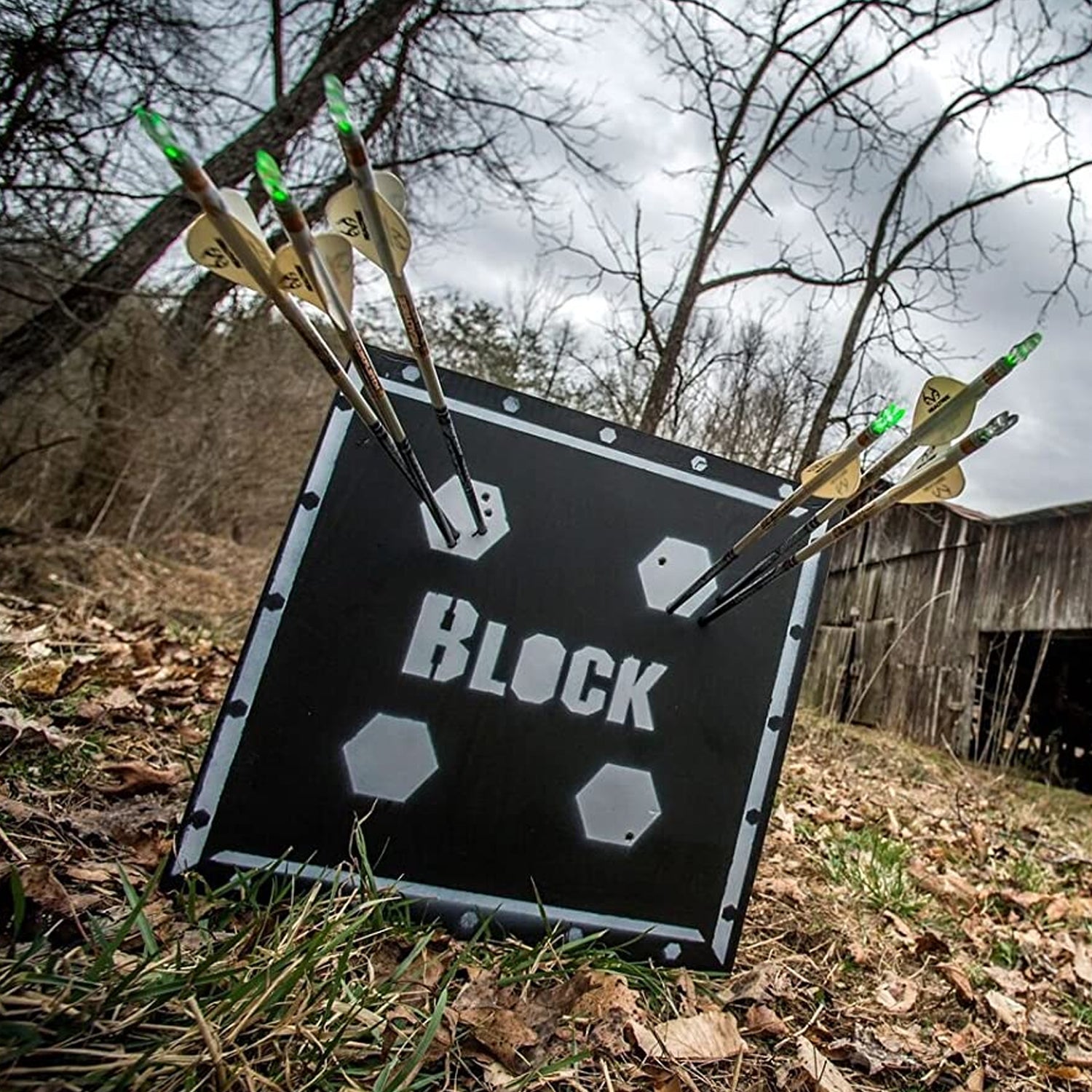 Field Logic B56105 BLOCK Vault Backyard Archery Hunting Bow and Arrow Box Target - VMInnovations