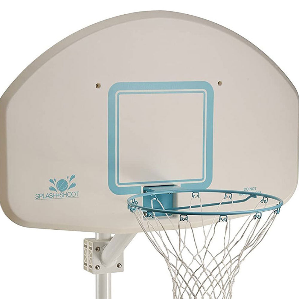 Dunn-Rite Splash & Shoot Pool Basketball Hoop & AquaVolly Pool Volleyball Set