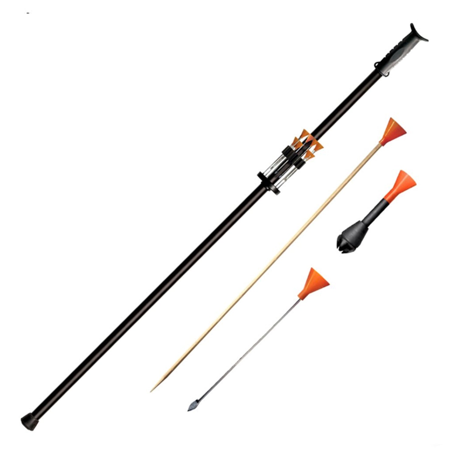 Cold Steel B6254PZ 4-Foot 0.625 Professional Aluminum Blowgun 36 Darts, Black - VMInnovations