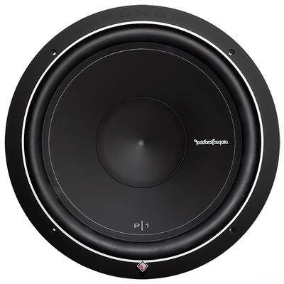 Rockford Fosgate P1S4-15 Punch P1 15-Inch 500-Watt 4-Ohm SVC Subwoofer (4 Pack)
