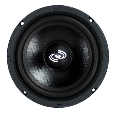 Pyle Pro 8in 360 Watt 8-Ohm Black Driver Mid Range Audio Speaker (Refurbished)