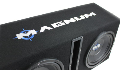 MTX Magnum MB210SP 10-Inch 400W RMS Dual Loaded Subwoofer Sub Package (4 Pack)