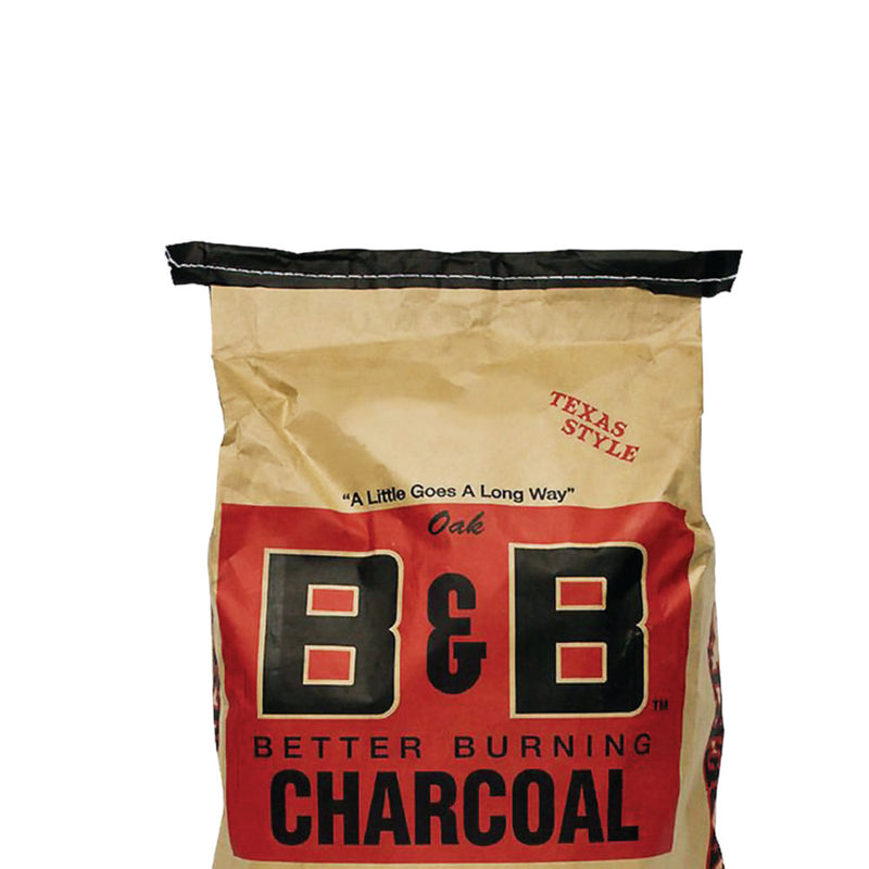 B&B Charcoal Signature Low Smoke Oak Lump Grilling Charcoal, 20 Pounds (3 Pack)